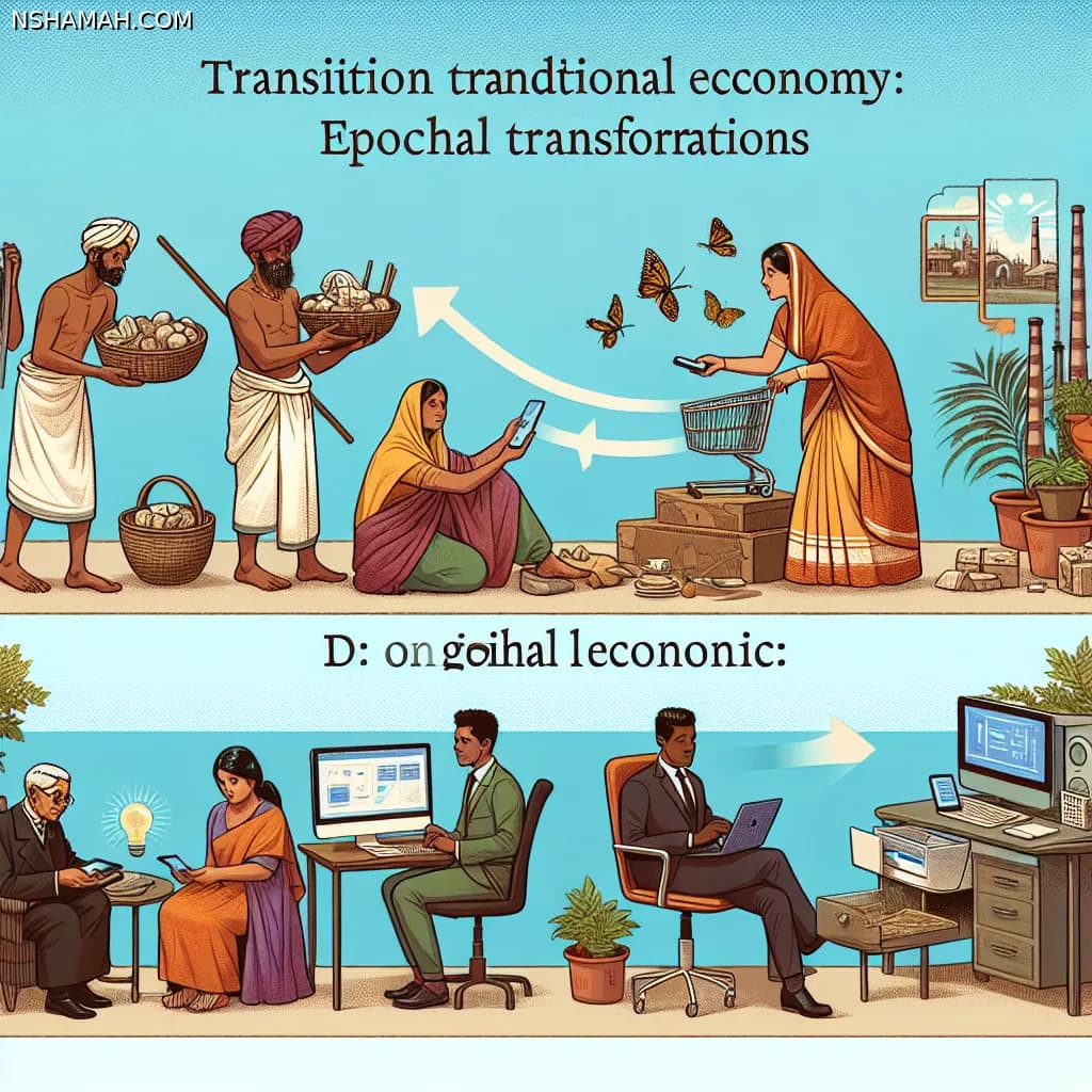 من الاقتصاد التقليدي إلى الاقتصاد الرقمي: تحولات العصر