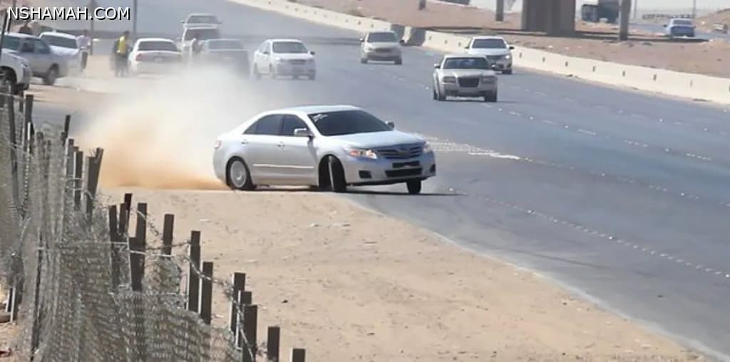 عقوبات الحكومات العربية للتفحيط بالسيارات في الشوارع