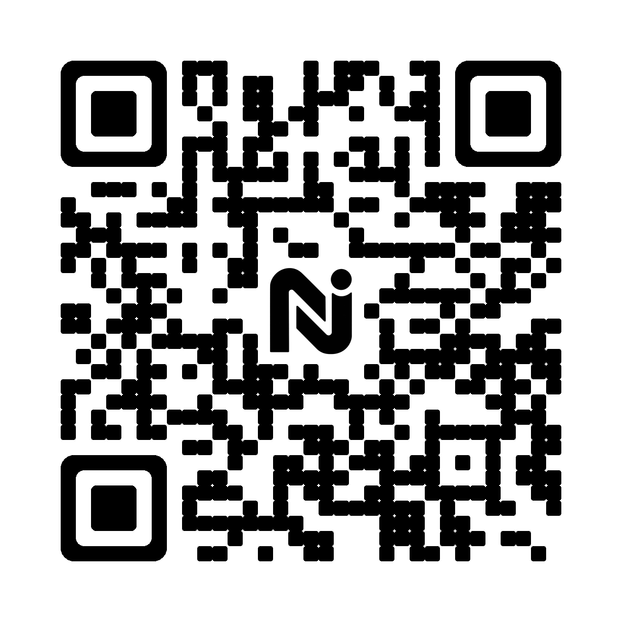 QR code to download Nshamah